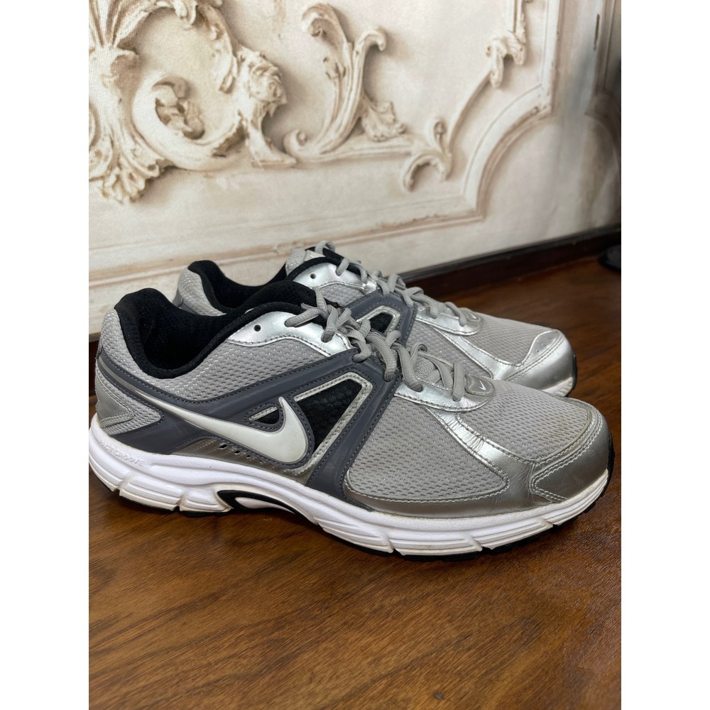 Nike Mens Dart 9 Running Shoes Silver Grey 443865-006 Size 11.5